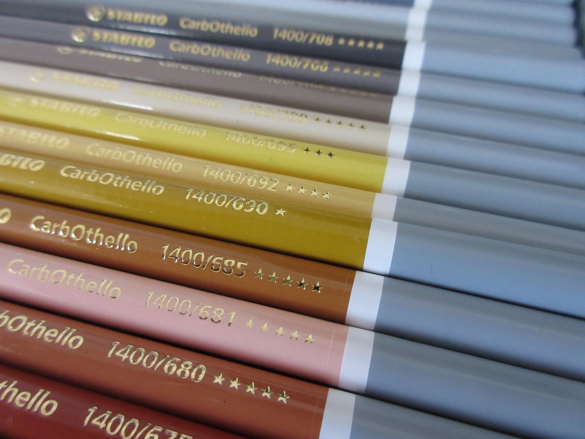 水彩パステル色鉛筆 スタビロの『カーブオテロ』60色セット | RoKuHei工房