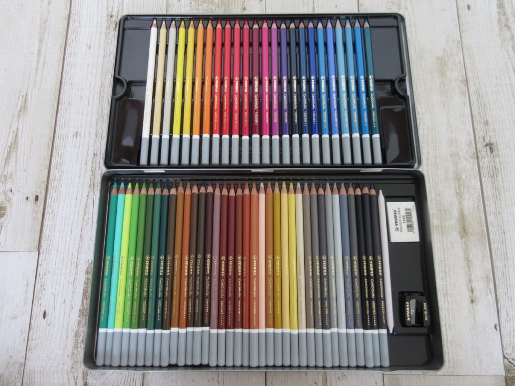 スタビロ 水彩色鉛筆 カーブオテロ 60色セット